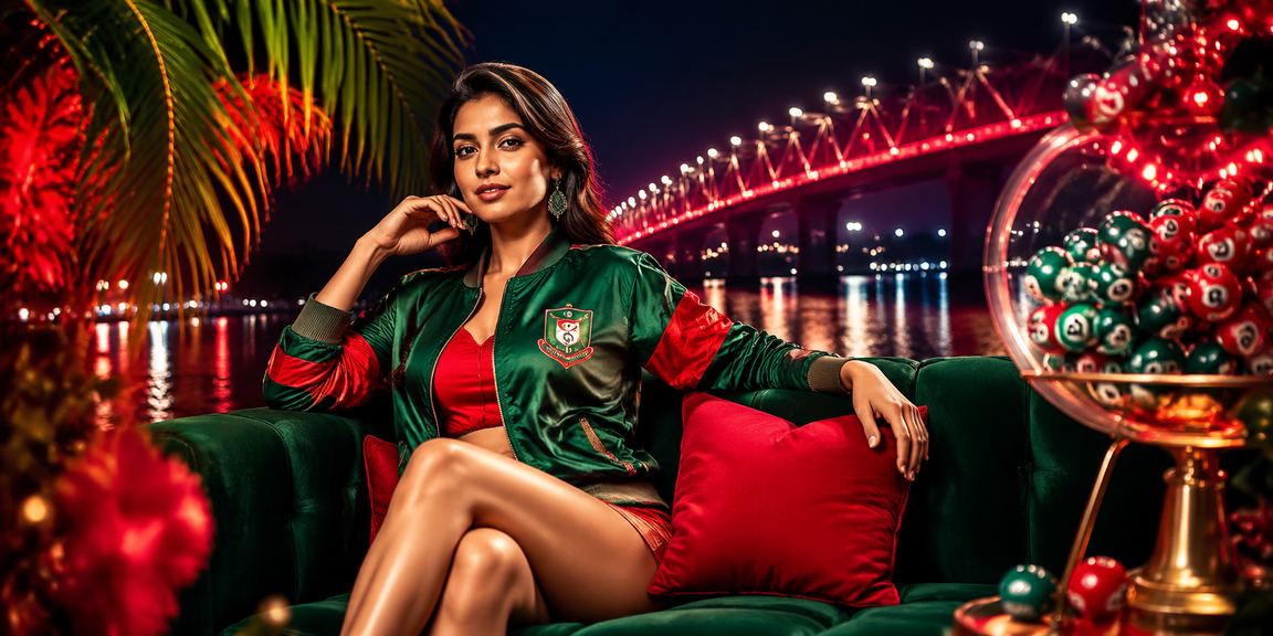 বরিশালে ক্রিকেট বেটিং উপভোগ করছেন একজন বাংলাদেশি ব্যবহারকারী লাল সবুজ পোশাকে