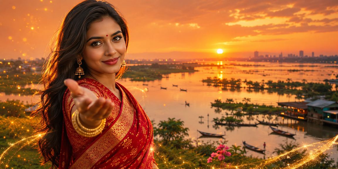 টাঙ্গুয়ার হাওরে মোবাইলে পেমেন্ট করছেন ভিআইপি সদস্য